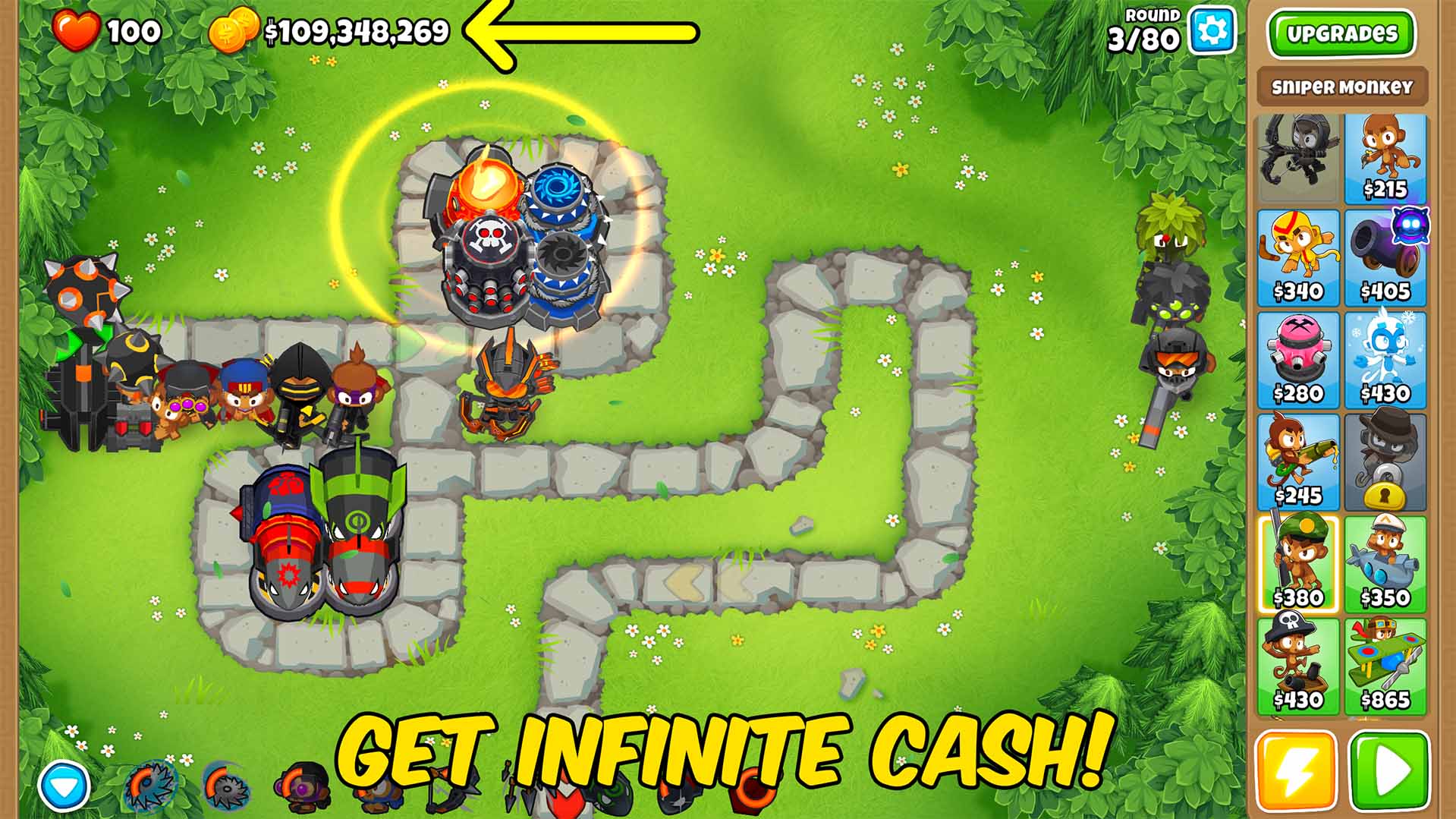 Bloons TD 6 — Cash Printer (screenshot 2)